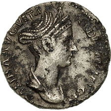 Coin, Sabina, Denarius, 128, Roma, EF(40-45), Copper Plated Silver, RIC:413a