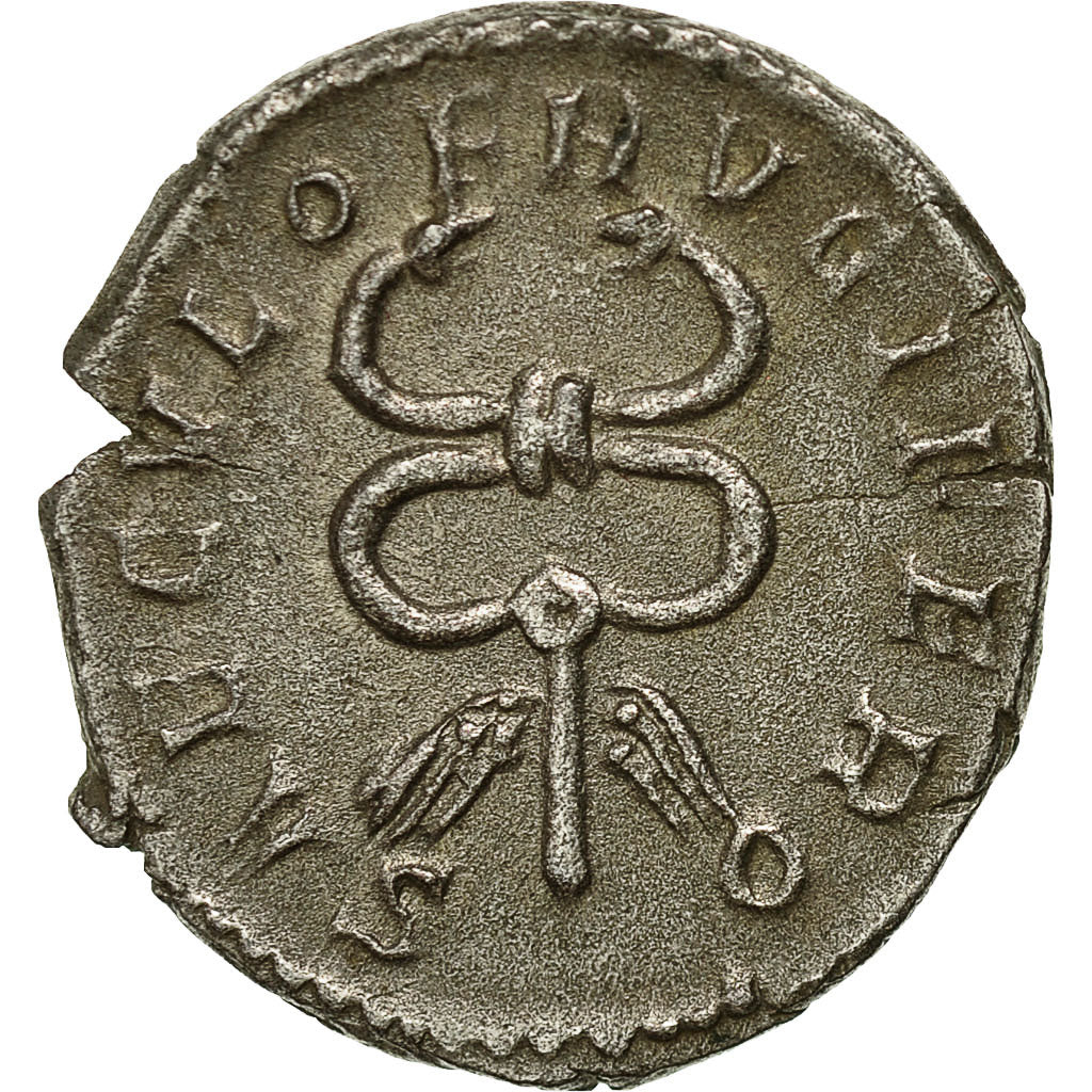 Coin, Postumus, Antoninianus, 268, Trier or Cologne, Rare, AU(55-58), Billon