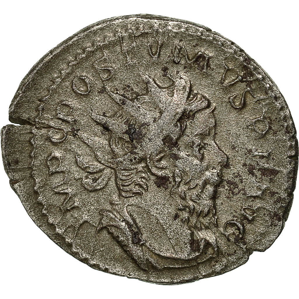 Moneta, Postumus, Antoninianus, AD 262, Trier or Cologne, Rare, BB+, Biglione