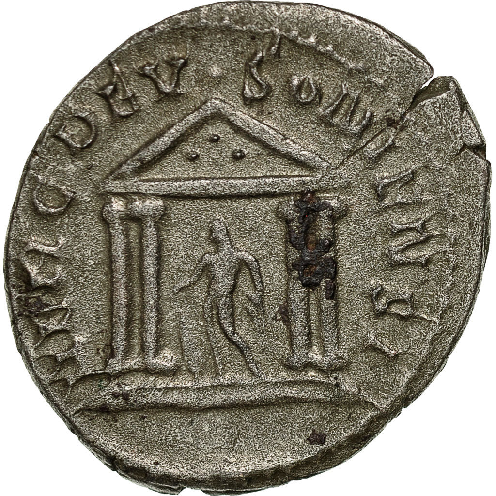 Moneta, Postumus, Antoninianus, AD 262, Trier or Cologne, Rare, BB+, Biglione