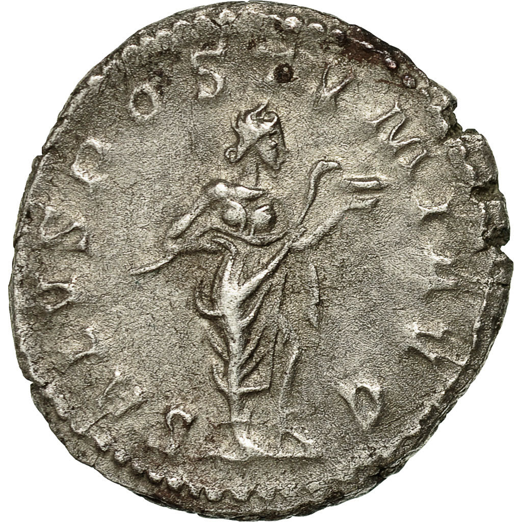 Moneda, Postumus, Antoninianus, 266, Trier or Cologne, MBC+, Vellón, RIC:328