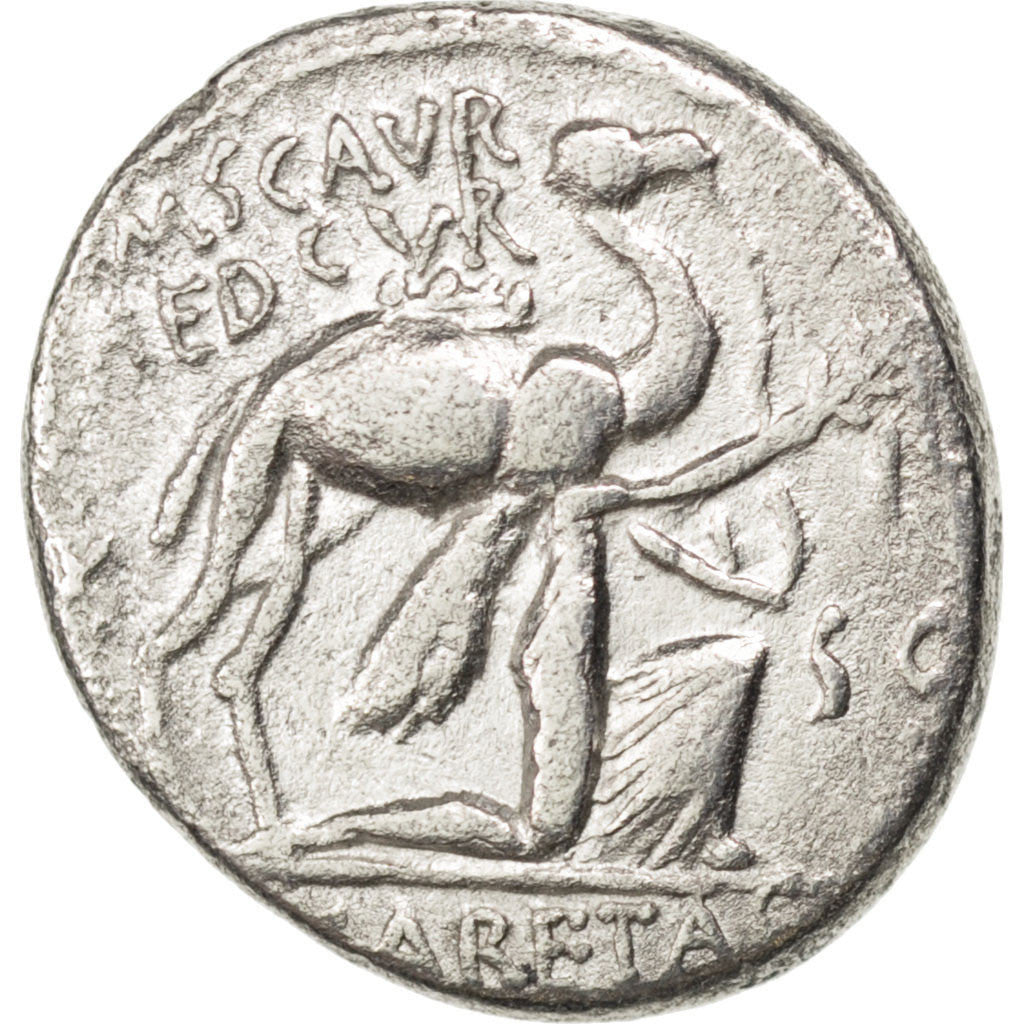 Aemilia, Denarius, Roma, EF(40-45), Silver, 3.80