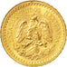 Coin, Mexico, 2-1/2 Pesos, 1945, Mexico City, MS(63), Gold, KM:463