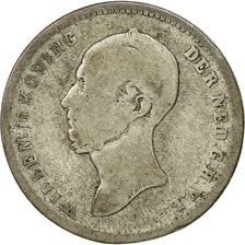 Moneta, Paesi Bassi, William II, 25 Cents, 1848, MB, Argento, KM:76