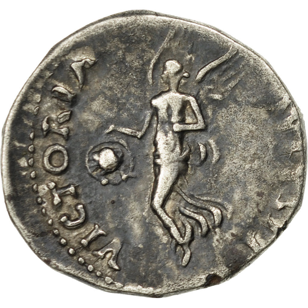 Moneta, Vitellius, Denarius, 68-69, tarraco, Rare, BB+, Argento, RIC:manque