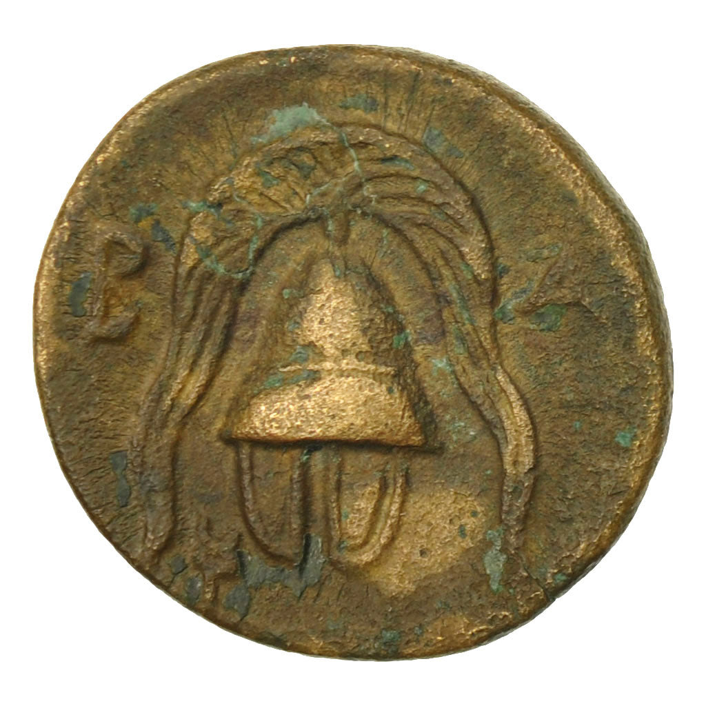 Moneta, Królestwo Macedonii, 1/2 Unit, 323-317 BC, Salamis, AU(50-53), Bronze