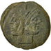 Münze, Anonymous, As, 170-145 BC, Rome, SS, Bronze, Crawford:193/1