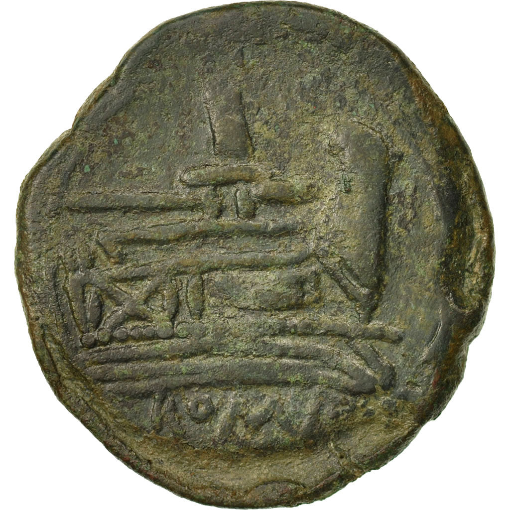 Münze, Anonymous, As, 170-145 BC, Rome, SS, Bronze, Crawford:193/1