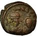 Münze, Heraclius 610-641, 12 Nummi, SS, Kupfer, Sear:857