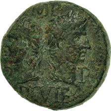 Münze, Augustus, Dupondius, 27-14 BC, Nîmes, SS, Bronze, RIC:155