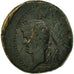 Moneta, Augustus, Dupondius, 27-14 BC, Nîmes, BB, Bronzo, RIC:158