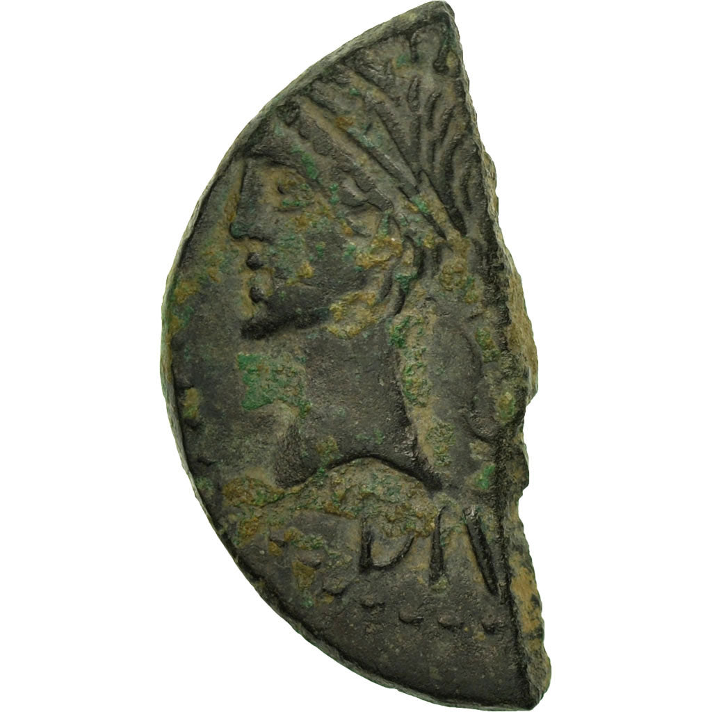 Monnaie, Auguste, Half Dupondius, 27-14 BC, Nîmes, Gallic imitation, TTB