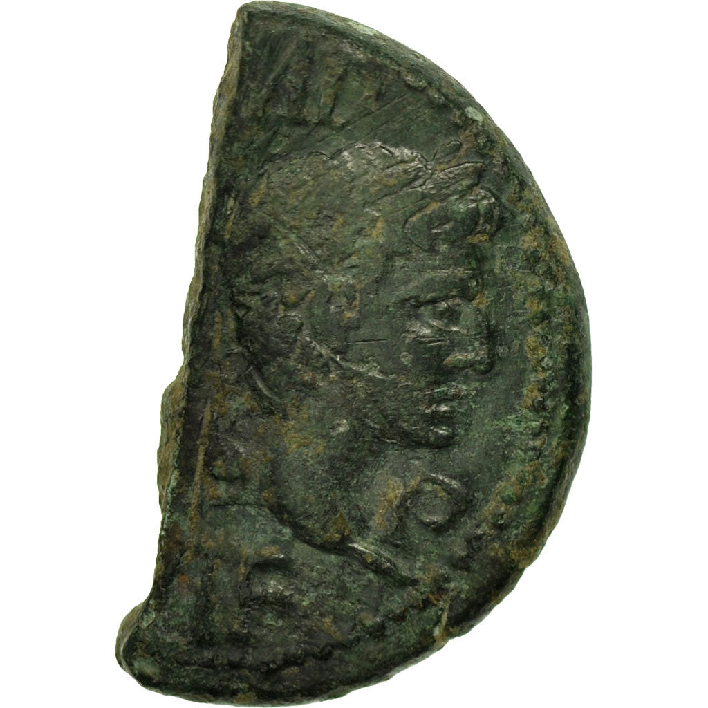 Moneta, Augustus, Half Dupondius, 27-14 BC, Nîmes, MB+, Bronzo, RIC:158