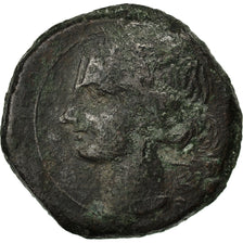 Moneda, Tanit, 1 1/2 Shekel, Carthage, MBC, Bronce, SNG Cop:391