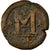 Moneda, Anastasius I 491-518, Follis, Constantinople, BC+, Cobre