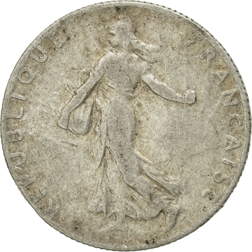 Monnaie, France, Semeuse, 50 Centimes, 1911, Paris, TB, Argent, Gadoury:420