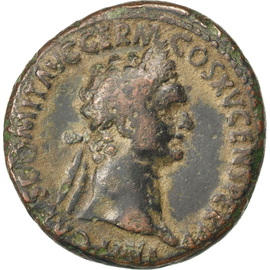 Domitia, As, Roma, VF(20-25), Copper, Cohen #131, 12.60