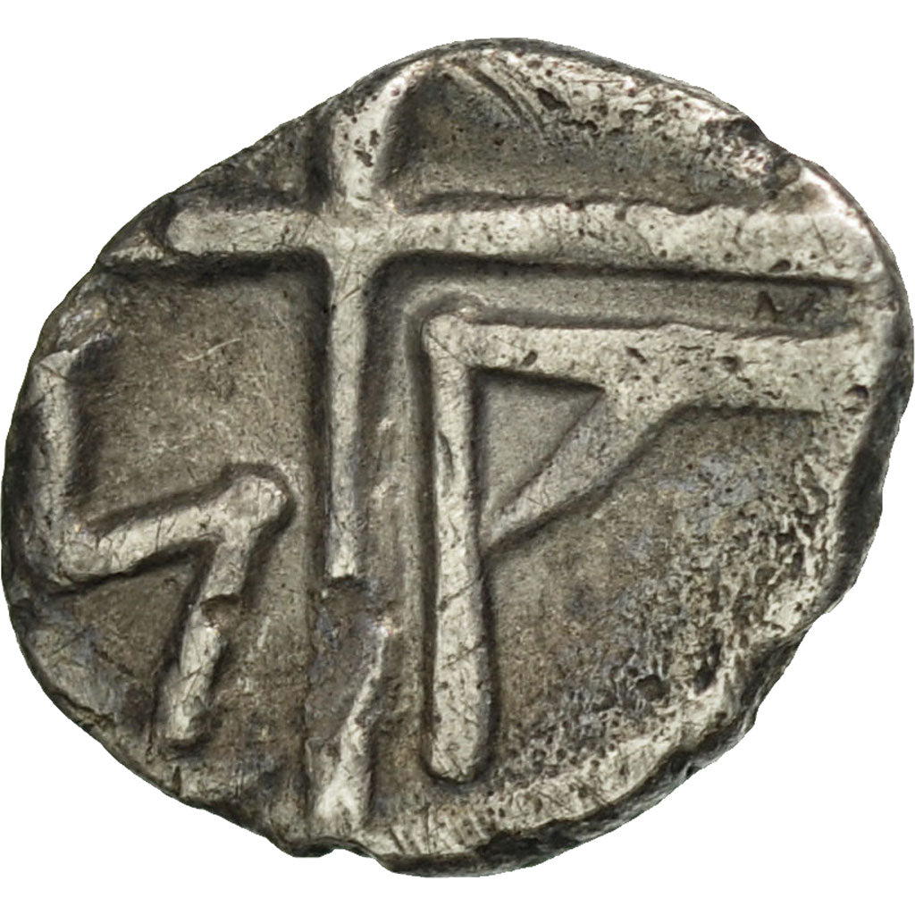 Coin, Massalia, Obol, 200-121 BC, Marseille, VF(30-35), Silver, SNG Cop:723-8