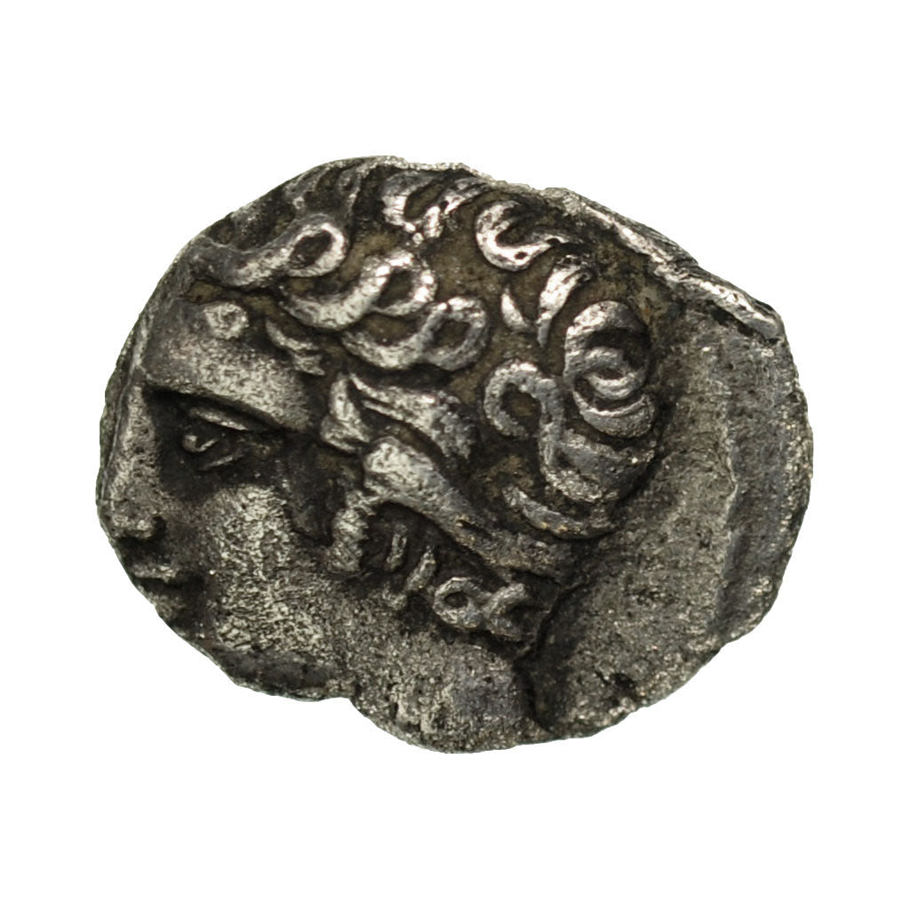 Coin, Massalia, Obol, 200-121 BC, Marseille, EF(40-45), Silver, SNG Cop:723-8