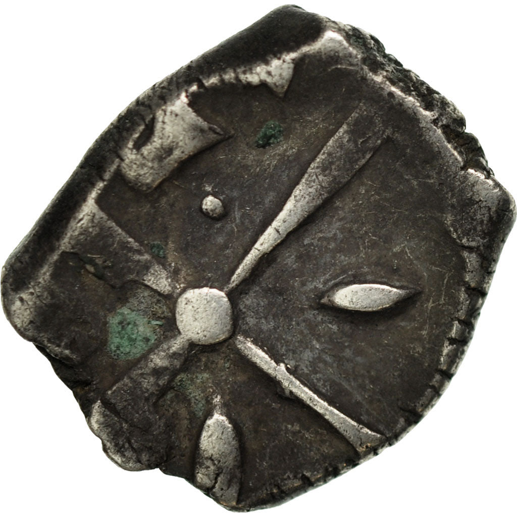 Coin, Volcae Tectosages, Drachm, EF(40-45), Silver, Latour:3254 var.