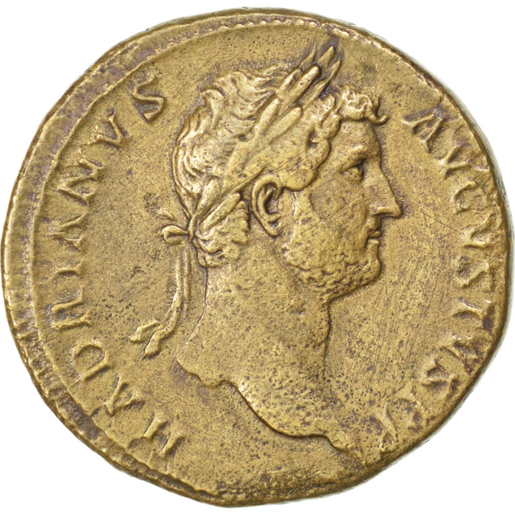 Hadrian, Sestertius, Roma, EF(40-45), Copper, Cohen #729, 22.70
