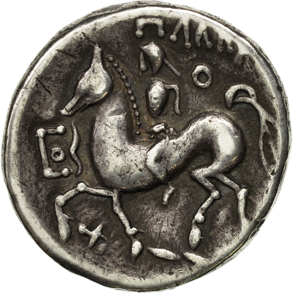 Monnaie, Danubian Celts, Tétradrachme, 2nd - 1st Century BC, Rare, TTB+