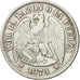 Monnaie, Chile, Peso, 1874, Santiago, TTB, Argent, KM:142.1
