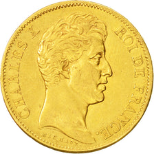 Monnaie, France, Charles X, 40 Francs, 1828, Paris, TTB, Or, Gadoury:1105