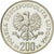 Moneda, Polonia, 200 Zlotych, 1980, Warsaw, FDC, Plata, KM:Pr419