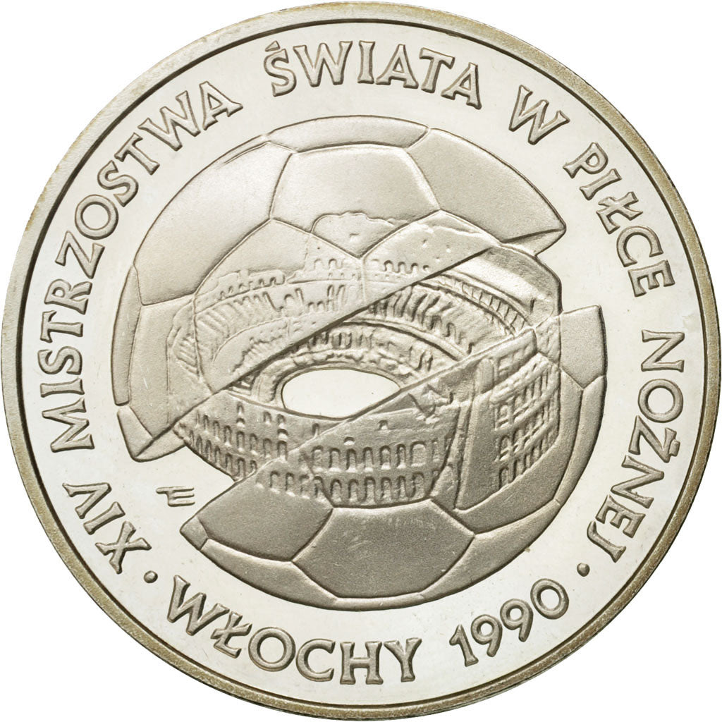 Coin, Poland, 500 Zlotych, 1988, Warsaw, MS(65-70), Silver, KM:184