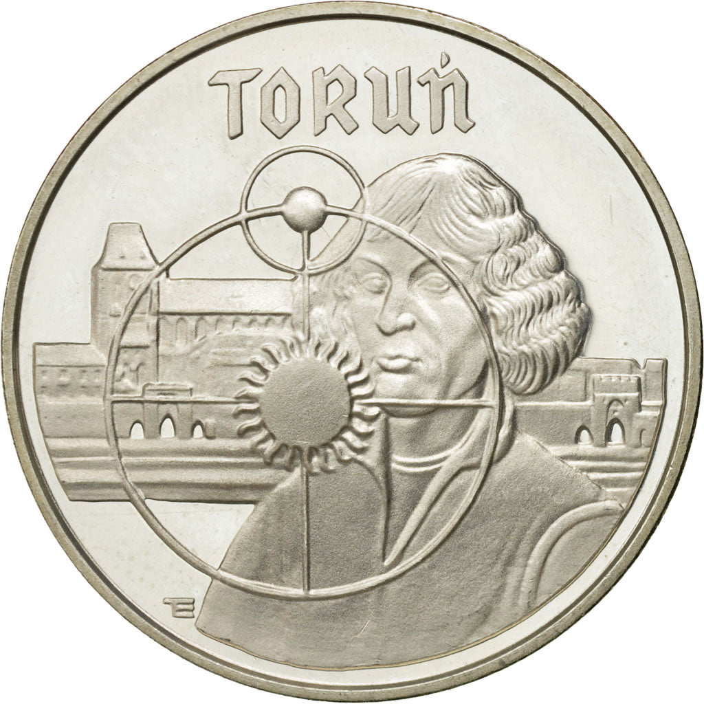 Coin, Poland, 5000 Zlotych, 1989, Warsaw, MS(65-70), Silver, KM:191