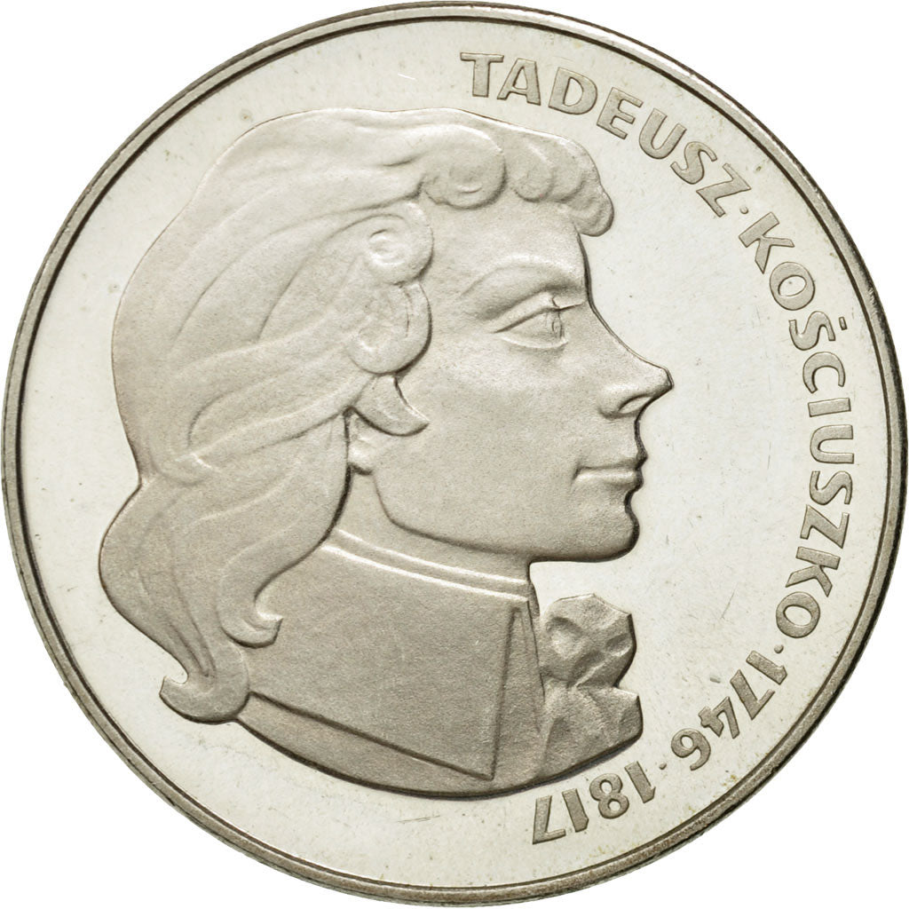 Coin, Poland, 100 Zlotych, 1976, Warsaw, MS(65-70), Silver, KM:82