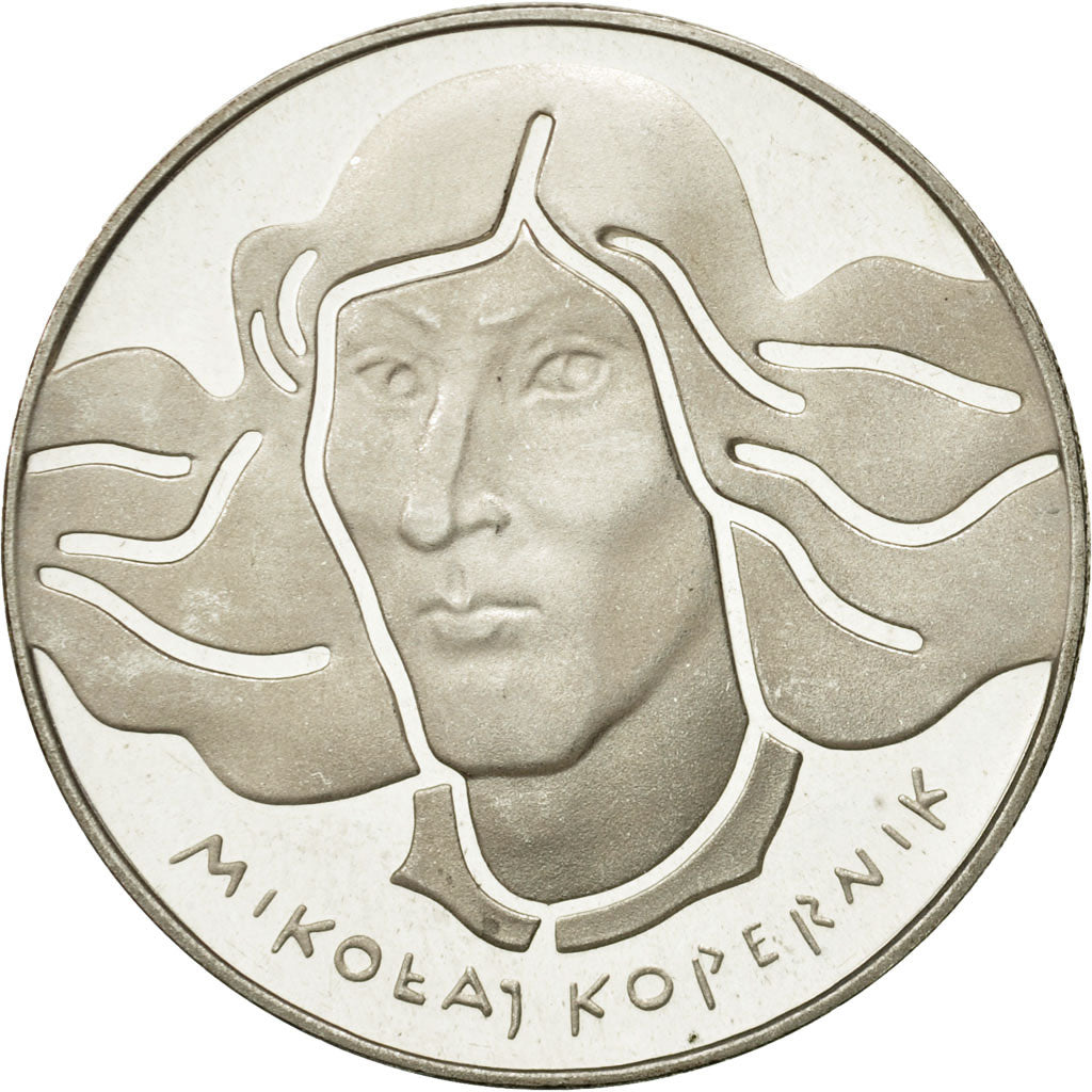Coin, Poland, 100 Zlotych, 1974, Warsaw, MS(65-70), Silver, KM:68