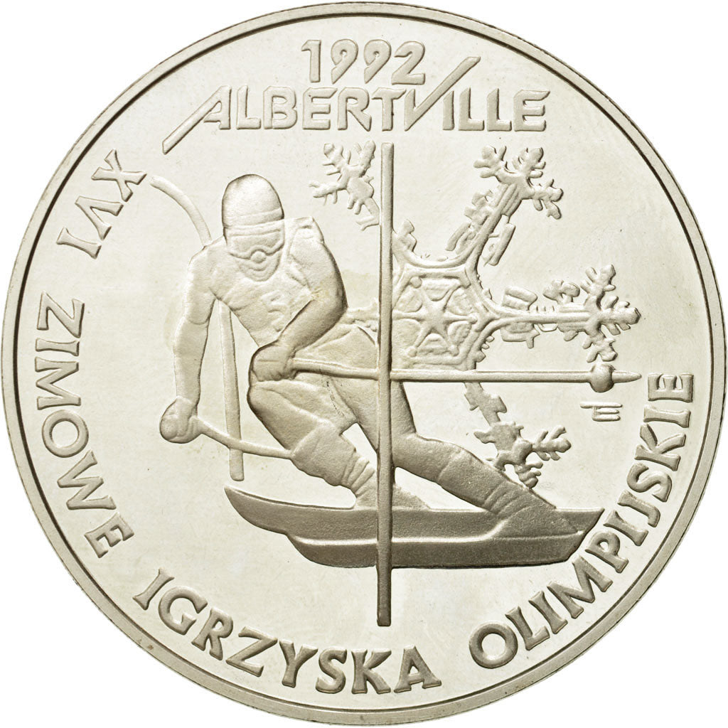 Munten, Polen, 200000 Zlotych, 1991, Warsaw, PR, Zilver, KM:226