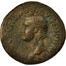 Coin, Tiberius, As, Roma, VF(30-35), Copper, Cohen:25