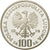 Moneda, Polonia, 100 Zlotych, 1978, Warsaw, SC, Plata, KM:94