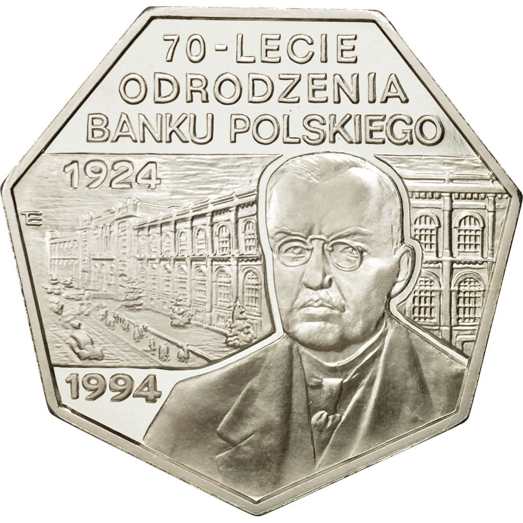 Coin, Poland, 300000 Zlotych, 1994, Warsaw, MS(63), Silver, KM:264