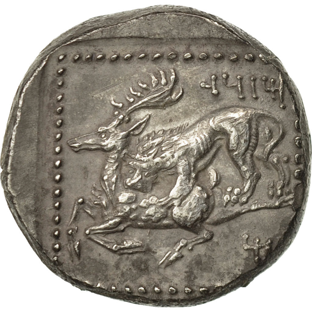 Coin, Tarse (378-362 BC), MAZAIOS, Stater, 361-334 BC, Tarsos, AU(50-53)