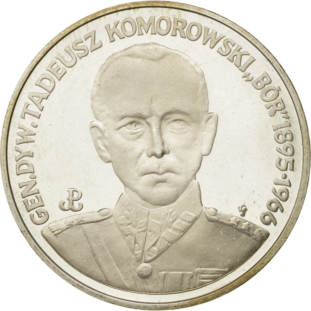 Monnaie, Pologne, 200000 Zlotych, 1990, Warsaw, SPL, Argent, KM:250