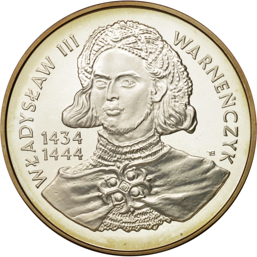 Coin, Poland, 200000 Zlotych, 1992, Warsaw, MS(63), Silver, KM:254