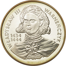 Coin, Poland, 200000 Zlotych, 1992, Warsaw, MS(63), Silver, KM:254