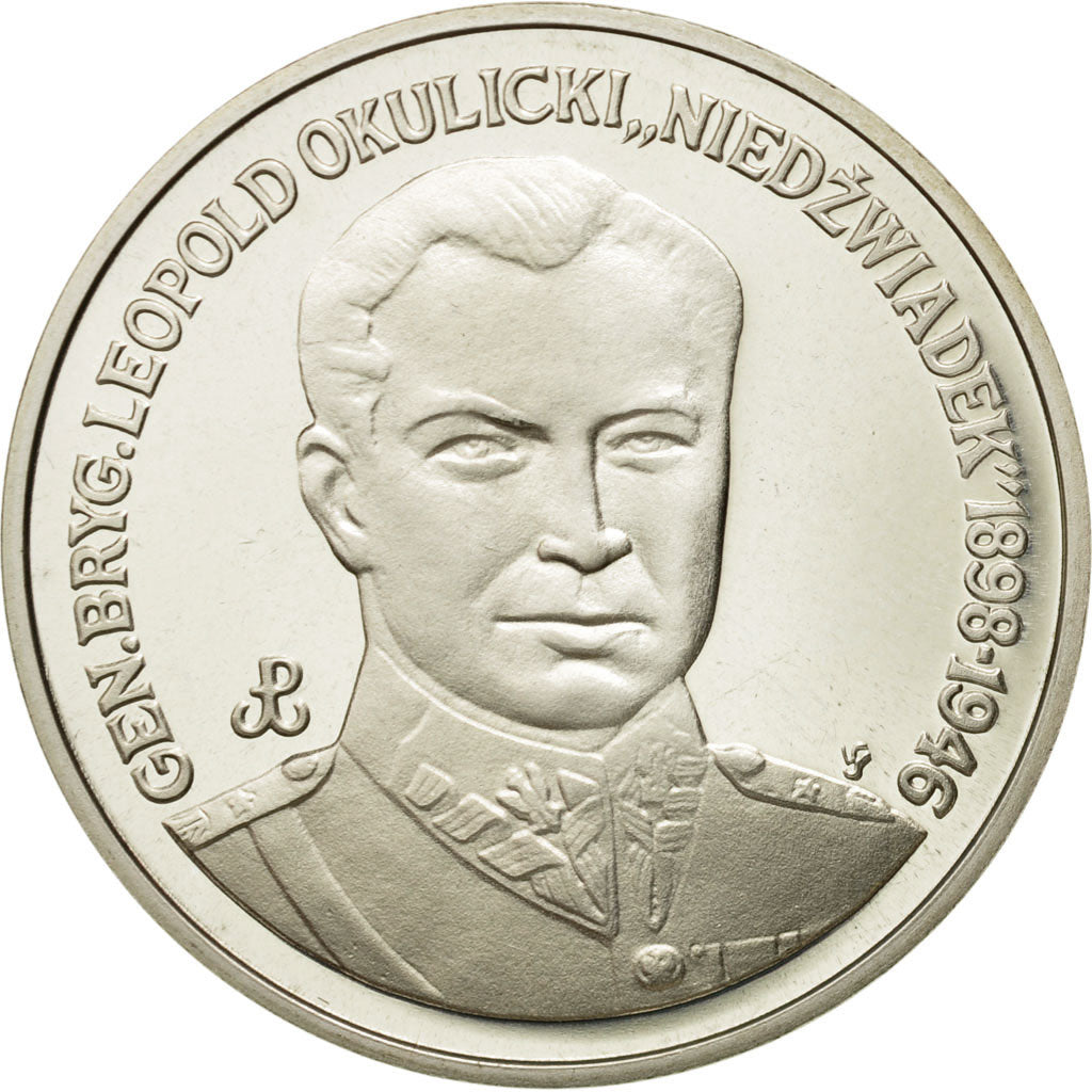 Coin, Poland, 200000 Zlotych, 1991, Warsaw, MS(63), Silver, KM:251