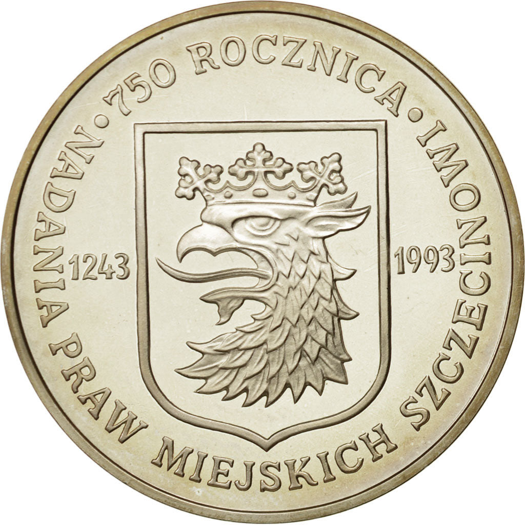 Monnaie, Pologne, 200000 Zlotych, 1993, Warsaw, SPL, Argent, KM:255