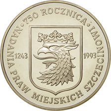 Moneta, Polonia, 200000 Zlotych, 1993, Warsaw, SPL, Argento, KM:255