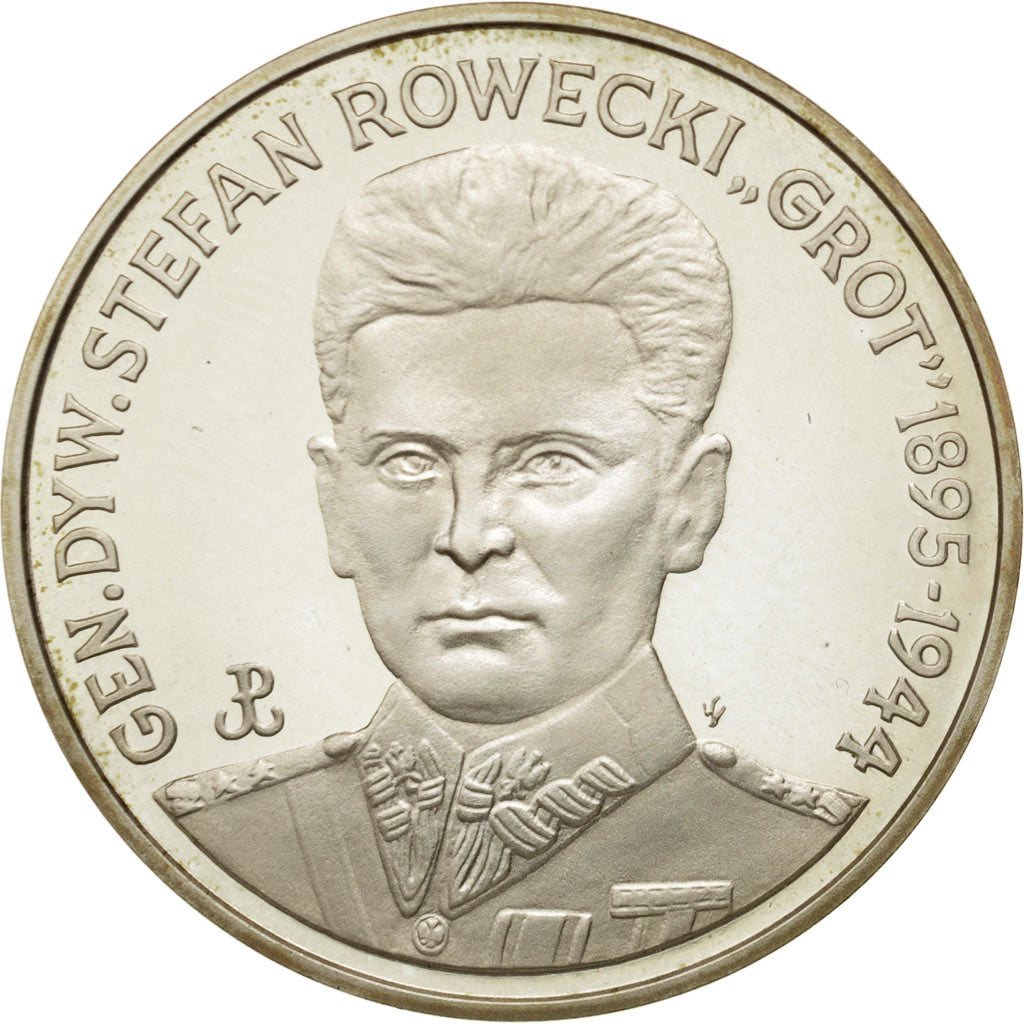Coin, Poland, 200000 Zlotych, 1990, Warsaw, MS(63), Silver, KM:240