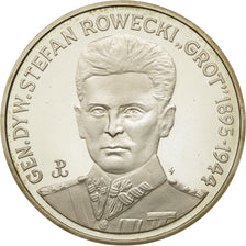 Coin, Poland, 200000 Zlotych, 1990, Warsaw, MS(63), Silver, KM:240