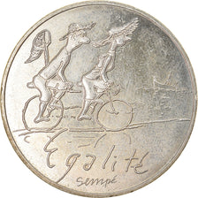 France, 10 Euro, Egalité Eté Sempé, 2014, Paris, MS(63), Silver