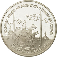 Coin, Poland, 100000 Zlotych, 1991, Warsaw, MS(63), Silver, KM:235