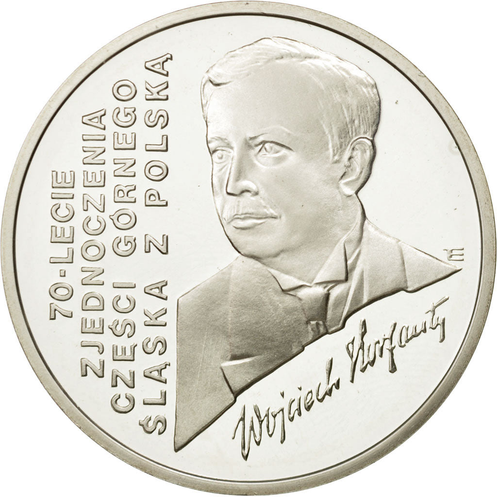 Moneda, Polonia, 100000 Zlotych, 1992, Warsaw, SC, Plata, KM:227