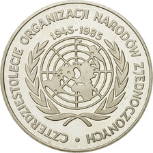 Coin, Poland, 500 Zlotych, 1985, Warsaw, MS(63), Silver, KM:158